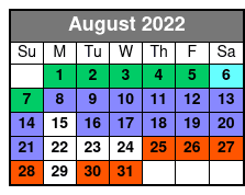 Silver Dollar City Single Day Ticket (Reservation Required) August Schedule