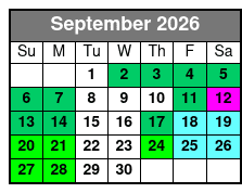 Silver Dollar City 1 Day Ticket  September Schedule