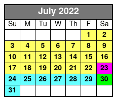 Silver Dollar City July Schedule