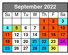 Silver Dollar City September Schedule