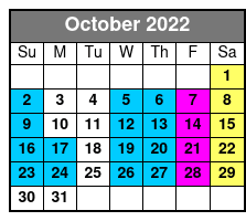 Silver Dollar City October Schedule
