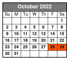 Silver Dollar City October Schedule