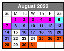 Silver Dollar City 2 Day Ticket (Reservation Required) August Schedule