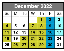 Silver Dollar City 2 Day Ticket (Reservation Required) December Schedule