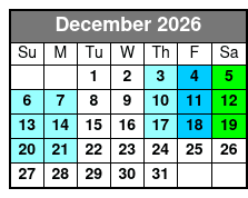 Silver Dollar City 2 Day Ticket  December Schedule