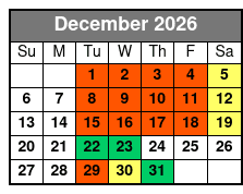 Miracle of Christmas at Sight & Sound Theatres Value Seating December Schedule