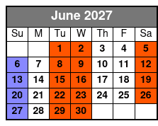 Hamners' Unbelievable Magic Variety Show June Schedule