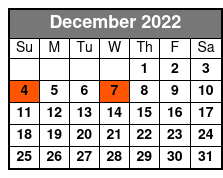 New Jersey Nights December Schedule