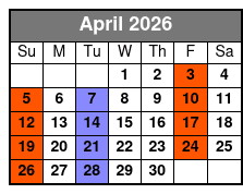 New Jersey Nights a Frankie Valli & the Four Seasons Celebration April Schedule