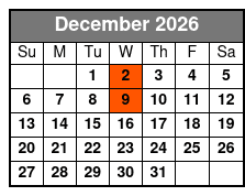 New Jersey Nights a Frankie Valli & the Four Seasons Celebration December Schedule