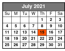 Mike Walker Lasting Impressions July Schedule