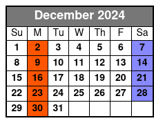 Doo Wop and More December Schedule