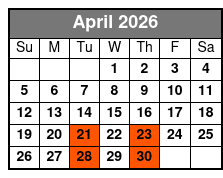 C.J. Newsom's Classic Country and Comedy April Schedule