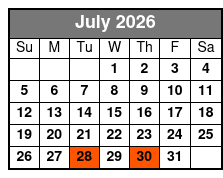 C.J. Newsom's Classic Country and Comedy July Schedule