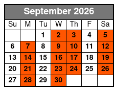 Dublin's Irish Tenors and The Celtic Ladies Branson September Schedule