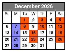 Dublin's Irish Tenors and The Celtic Ladies Branson December Schedule