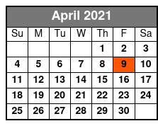 The Texas Tenors April Schedule