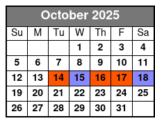 The Texas Tenors October Schedule
