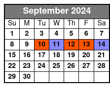 The Texas Tenors Branson September Schedule