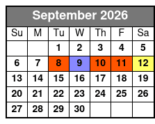 The Texas Tenors Branson September Schedule