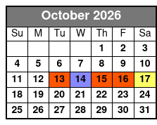 The Texas Tenors Branson October Schedule