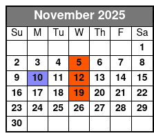 Carpenters Once More Christmas November Schedule