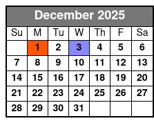 A Neil Diamond Tribute Christmas Show December Schedule