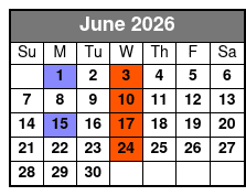 A Neil Diamond Tribute  June Schedule