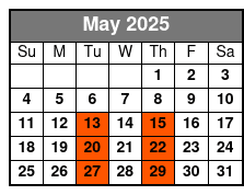 A John Denver Songbook May Schedule