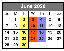 Platters & Golden Sounds of the 50s Tribute June Schedule