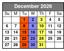 Platters & Golden Sounds of the 50s Tribute December Schedule