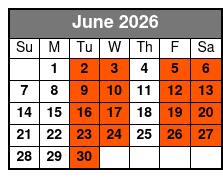 Branson's Murder Mystery Dinner Show June Schedule