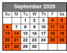 George Jones, Haggard & Friends September Schedule