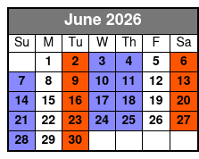 Reza Edge of Illusion Magic Show June Schedule