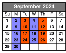 Absolutely Country Definitely Gospel September Schedule