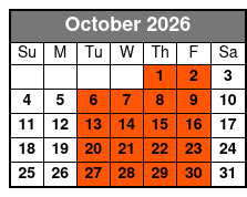 Absolutely Country Definitely Gospel October Schedule