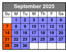 History of Fishing Museum September Schedule