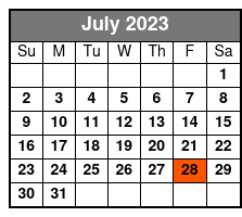 Doug Gabriel Show July Schedule