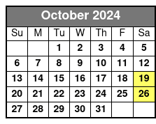 Matt Gumm and Company October Schedule