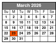 Matt Gumm and Company March Schedule