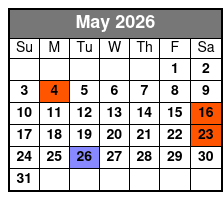 Matt Gumm and Company May Schedule