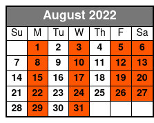 Anthems Of Rock August Schedule