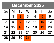 Anthems Of Rock December Schedule