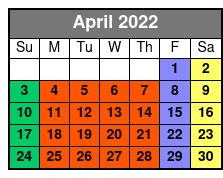 Big Air Trampoline Park Branson Full Day April Schedule