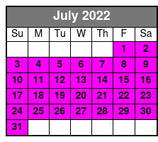 Big Air Trampoline Park Branson Full Day July Schedule