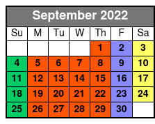 Big Air Trampoline Park Branson Full Day September Schedule