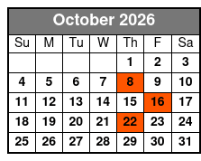 Jimmy Fortune Live  October Schedule