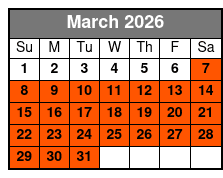Shepherd Of The Hills Outdoor Attractions March Schedule