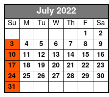 Ozark's Country Featuring The Bilyeus & Friends July Schedule