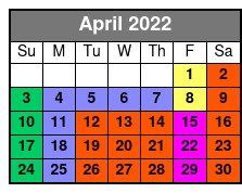 Grand Country Music Hall April Schedule